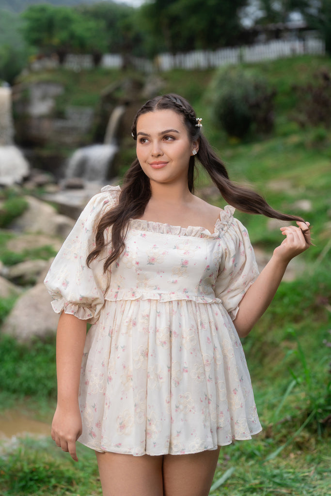 enchanted garden mini dress LA FUORI