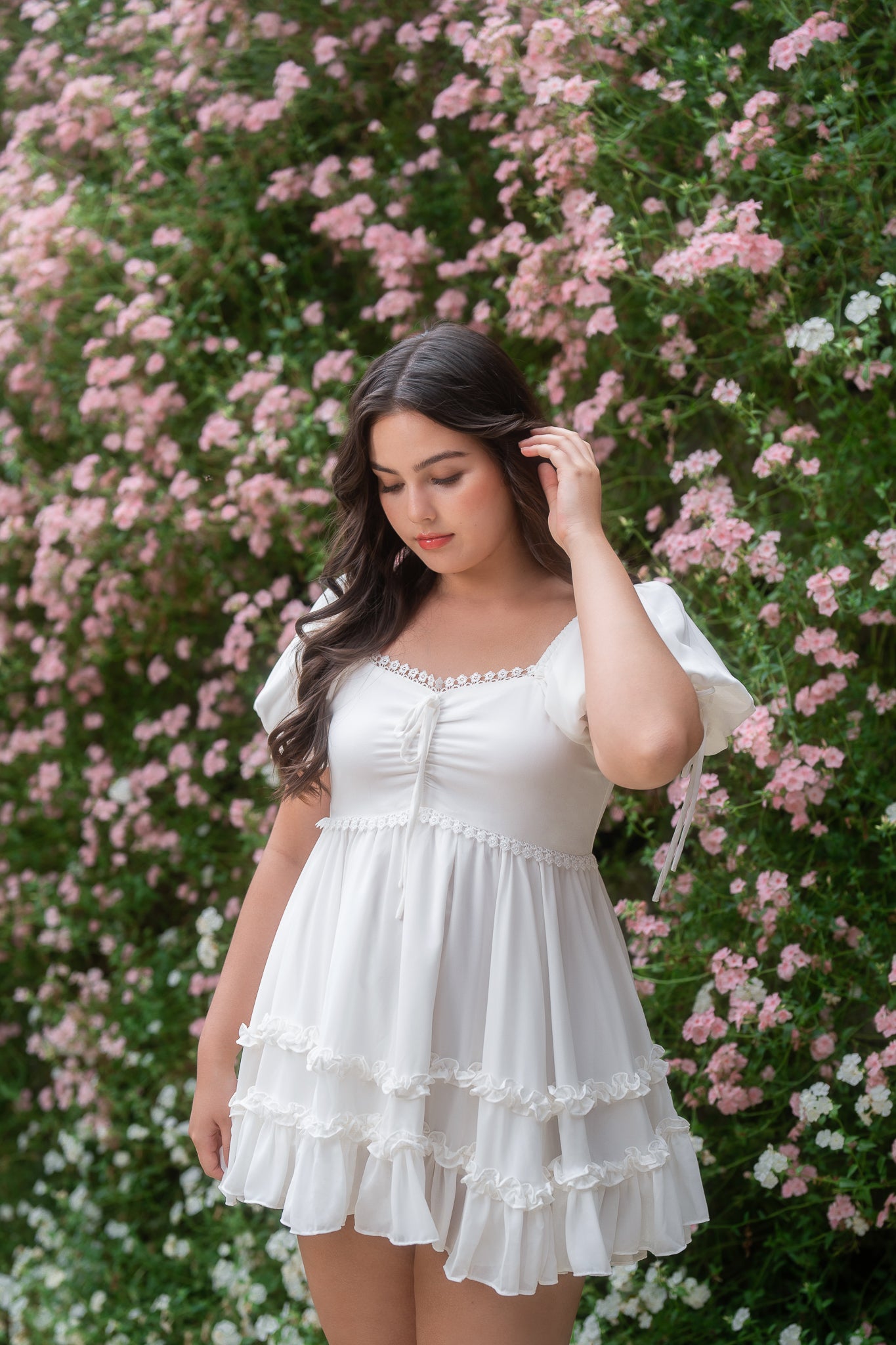 Dahlia Mini Babydoll Dress XS Dahlia Mini Babydoll Dress XS